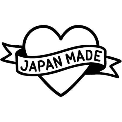 Handcrafted in Japan by skilled artisans with 50 years of expertise.