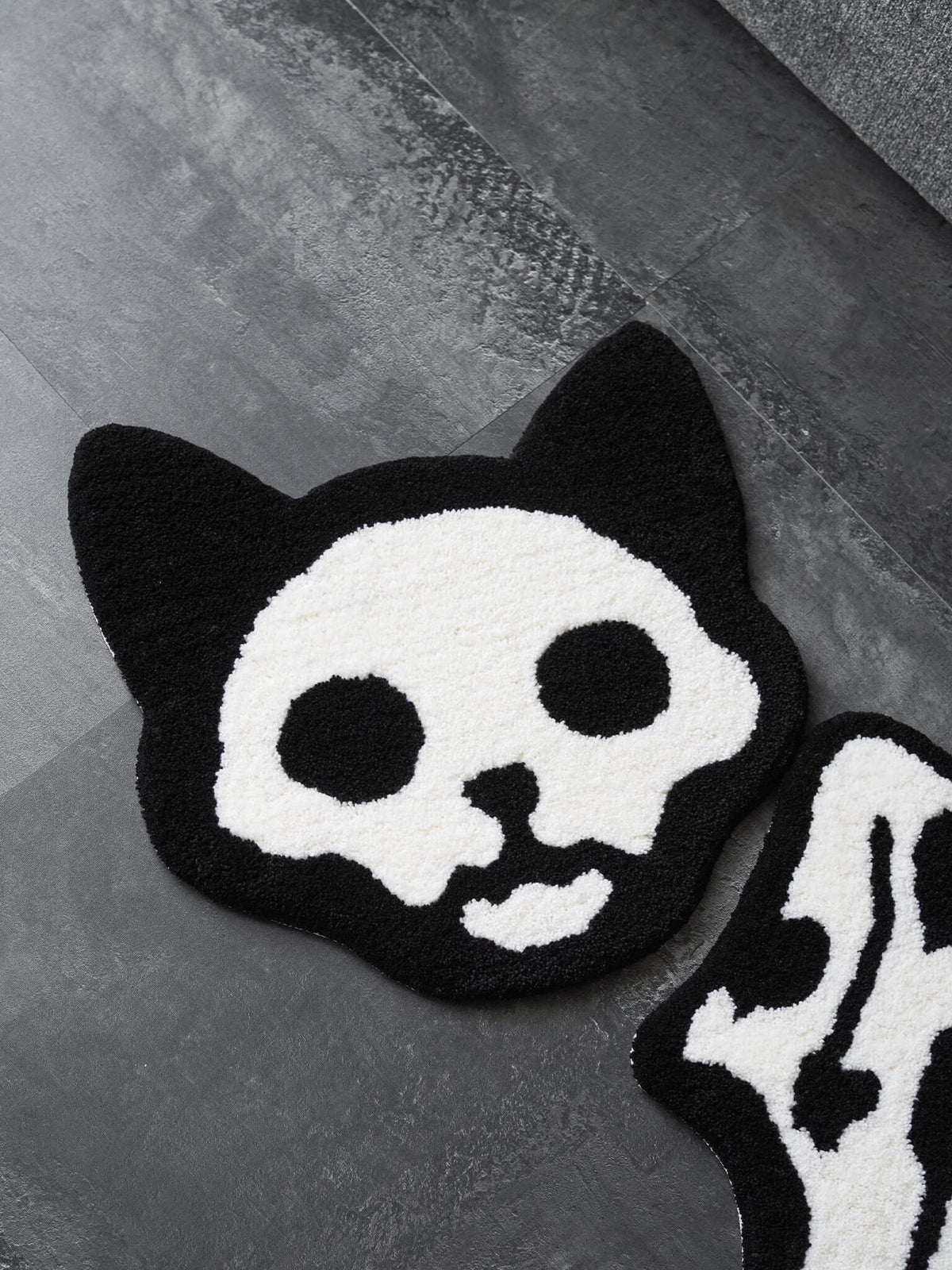 Spooky Cat Mini Rug